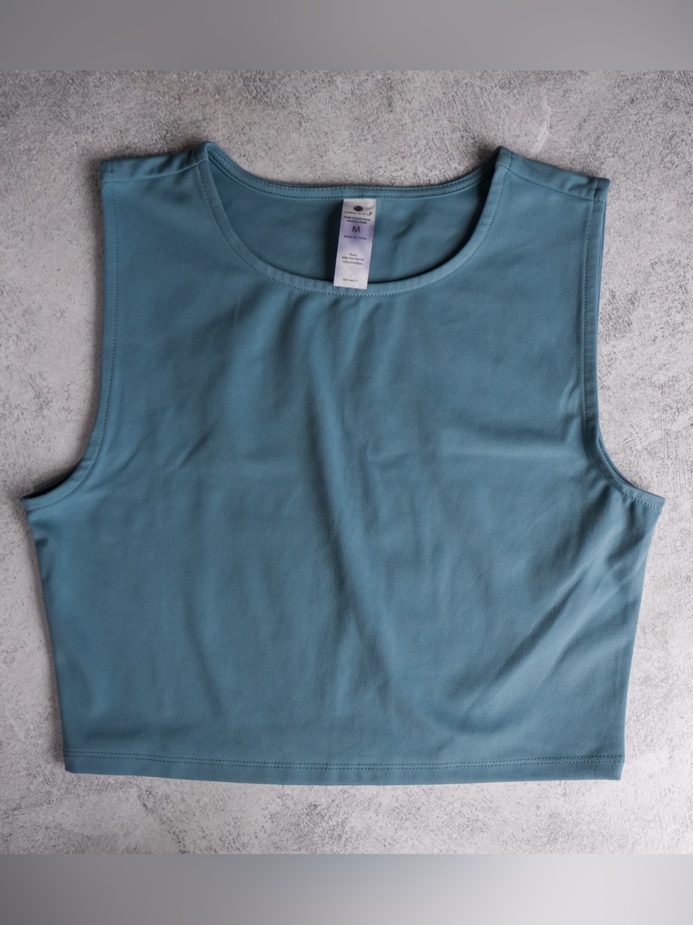 Yogalicious Pure Cloud Muscle Tank Size Medium